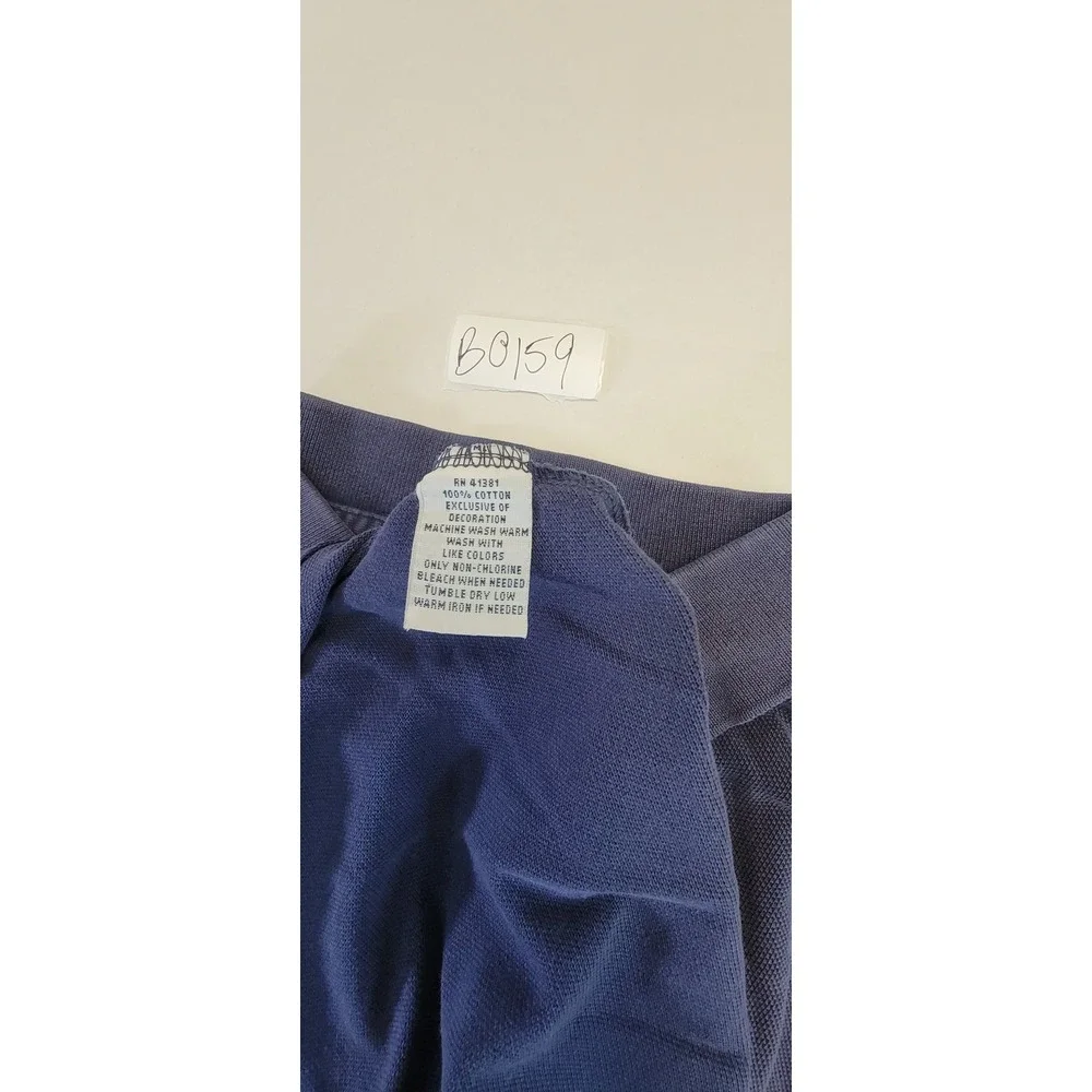 Polo Ralph Lauren Classic Fit‎ Blue Polo Shirt Men's Large Short Sleeve